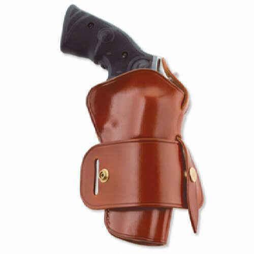 Galco Wheelgunner Belt Holster Fits Ruger® Blackhawk With 5.5" Barrel Right Hand Tan Leather WG166
